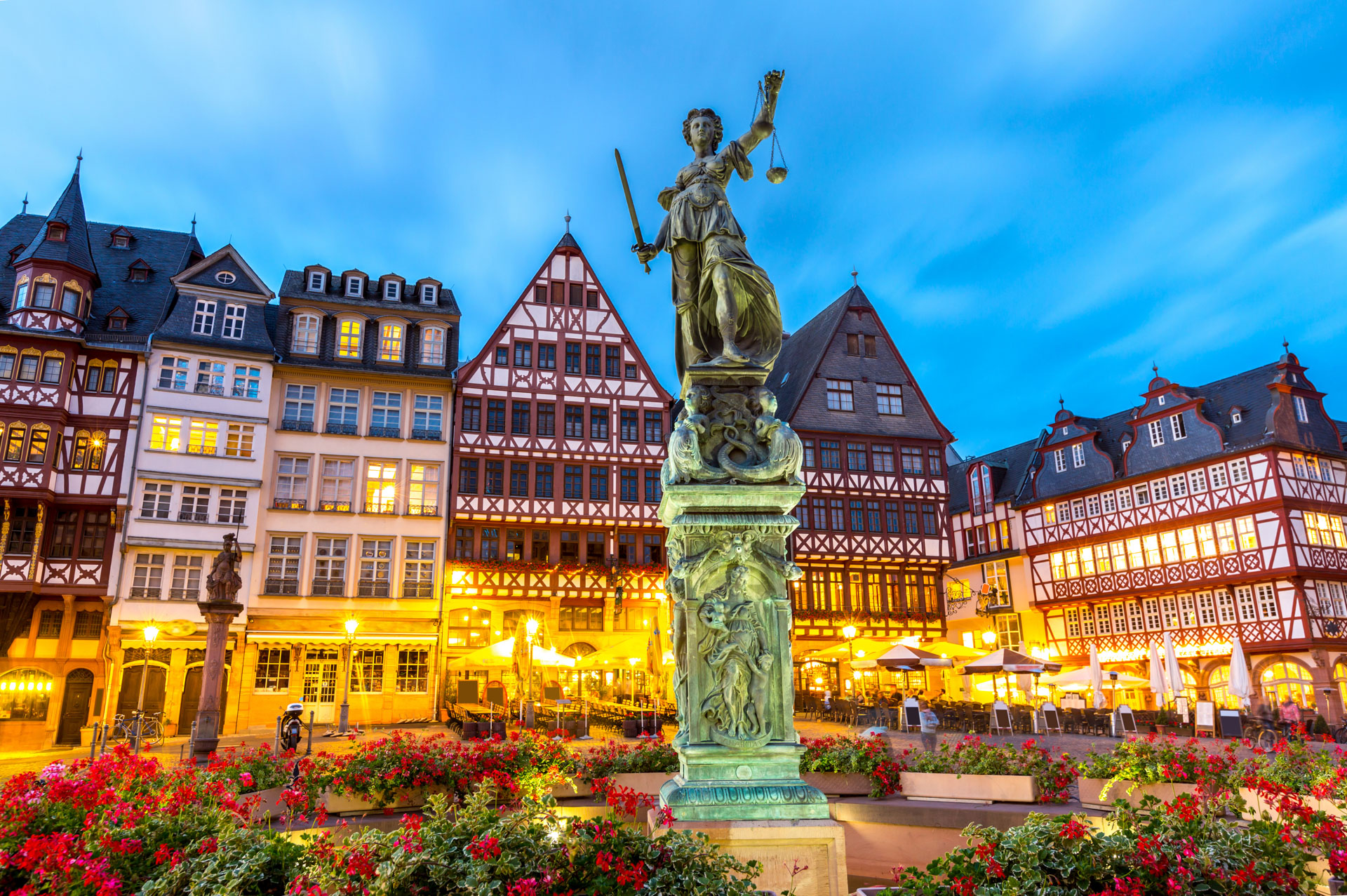 Frankfurt - Praça romerberg