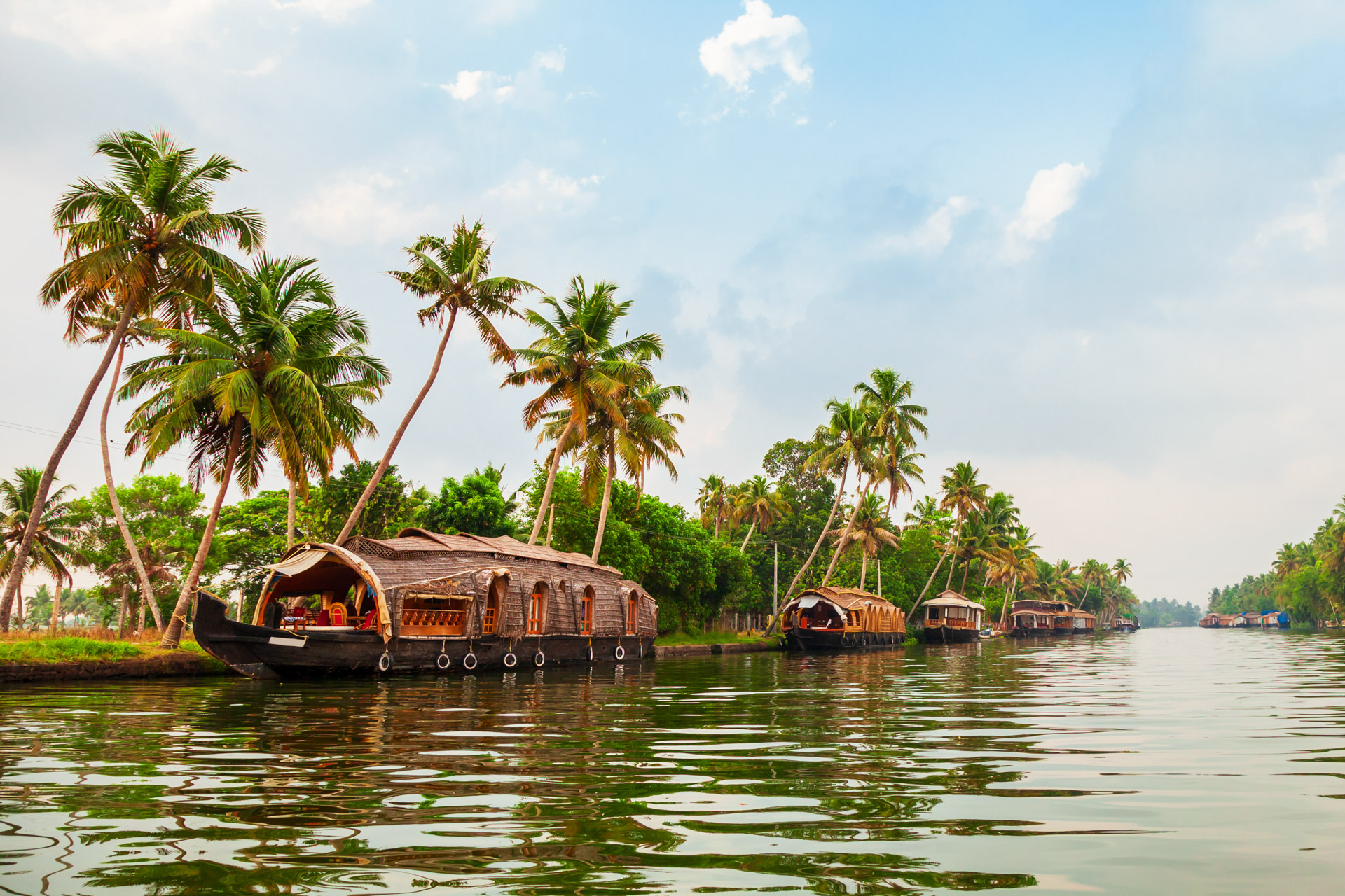 Kerala - Casa Flutuante