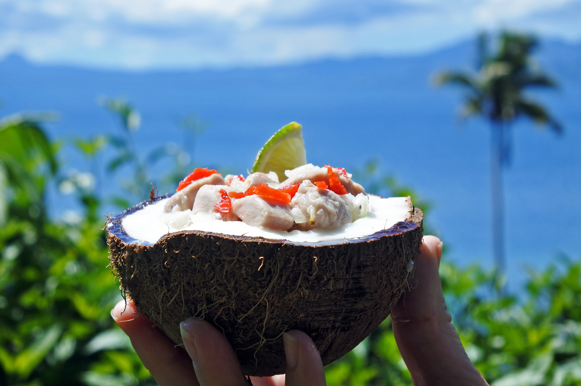 Kokoda - Comida típica