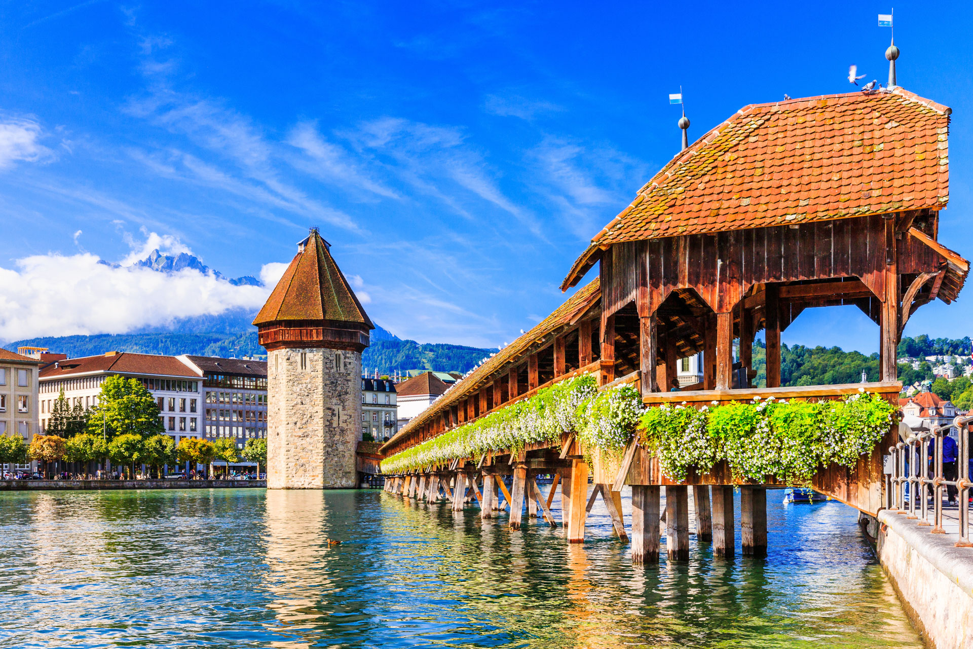 Lucerna - Kapellbrücke