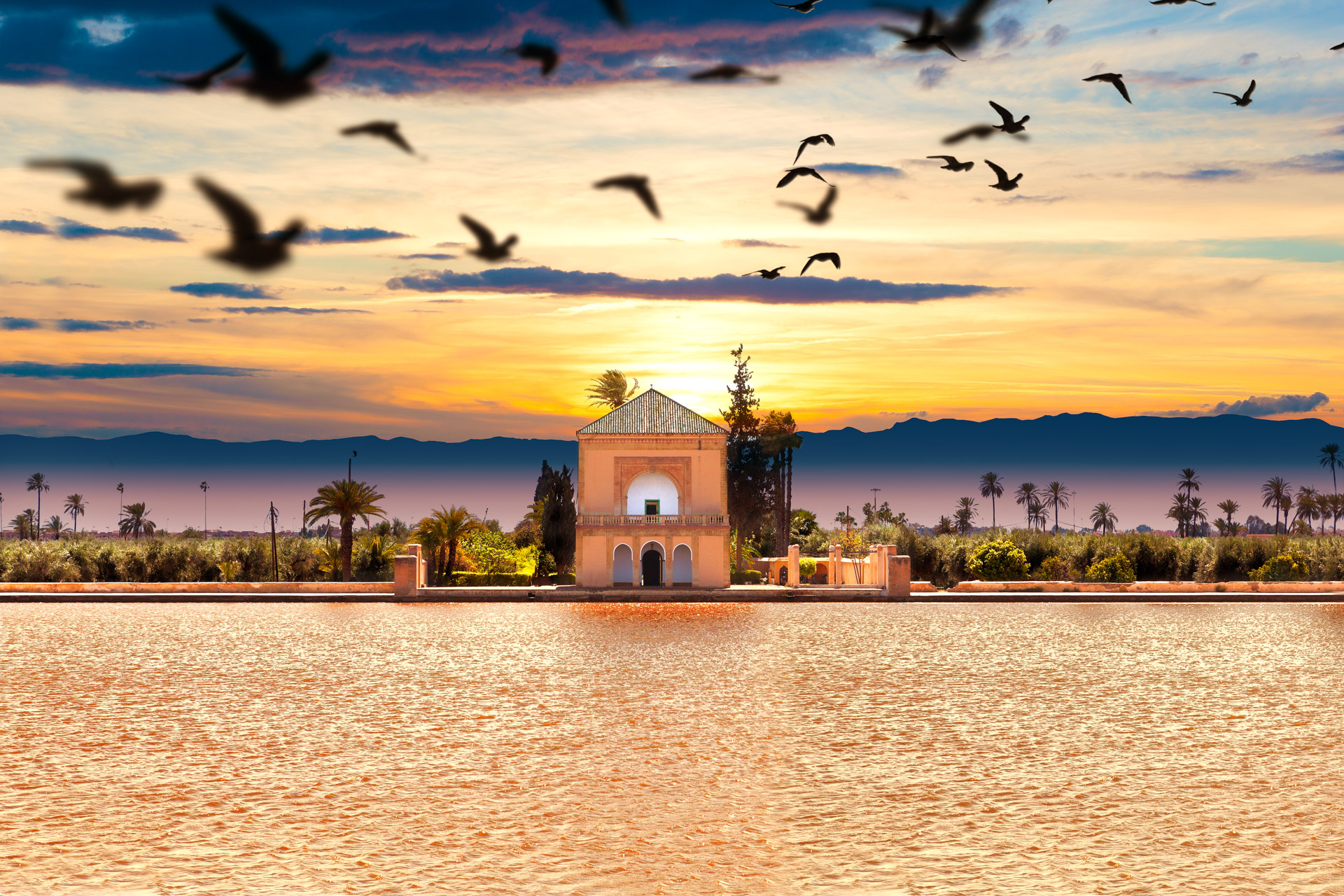 Marrakech – Jardim da Menara