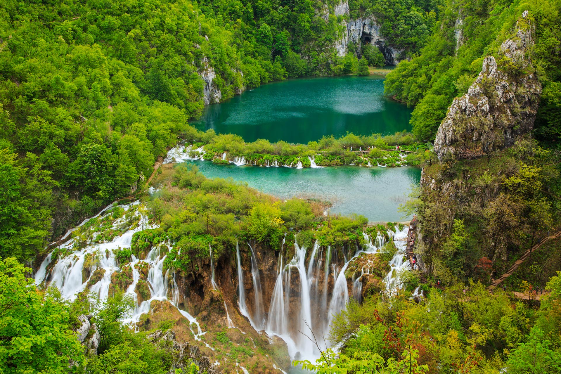 Plitvice - Cascatas