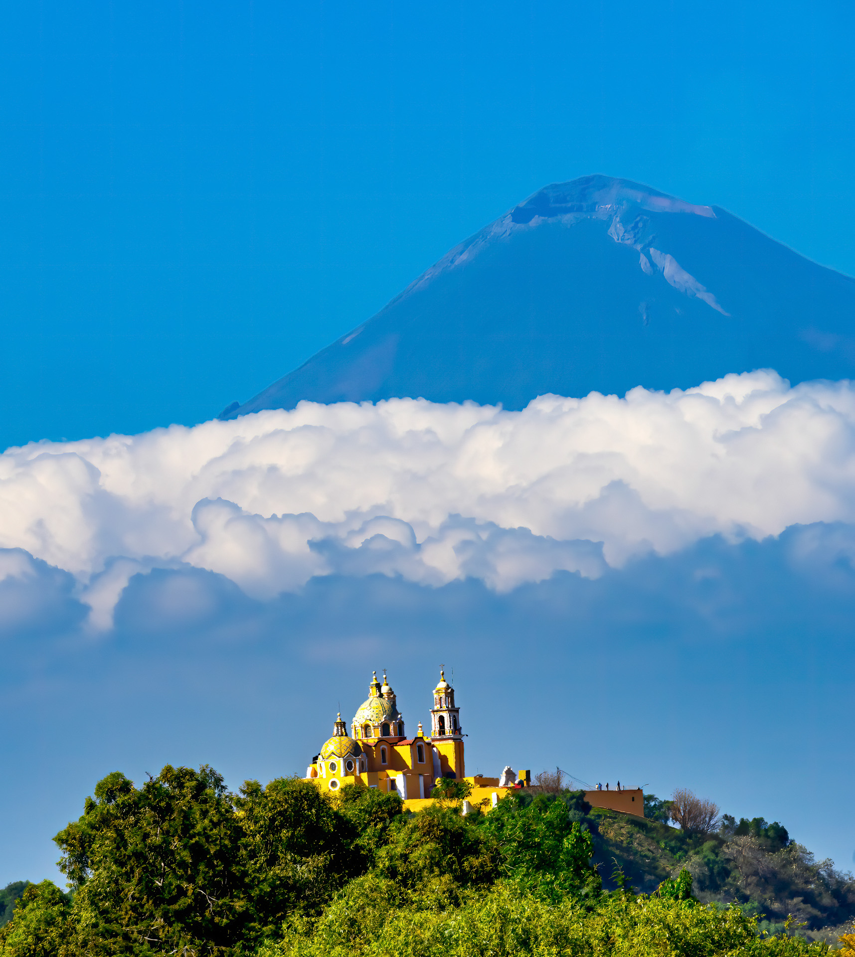 Popocatepetl Cholula