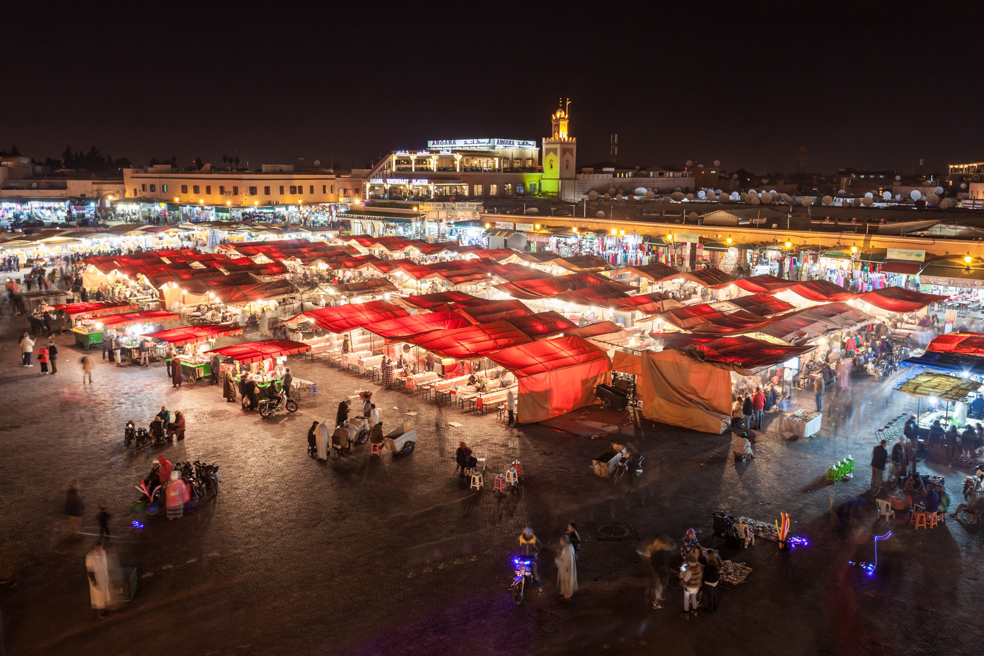 Marrakech - Jemaa el-Fnaa